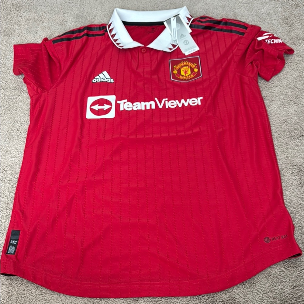 Manchester United Authentic Adidas Jersey